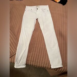 Free People White Skinny Jeans 26